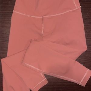 pink lulu lemon align leggings